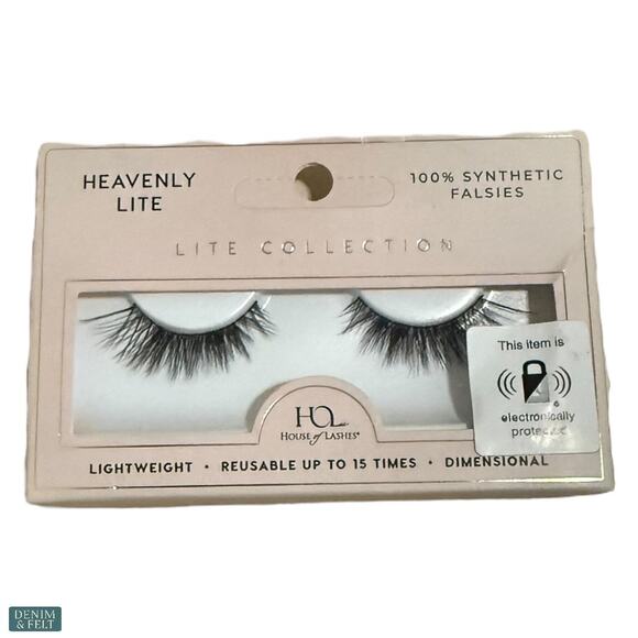 House of Lashes Heavenly Lite Faux Silk Cruelty Free Reusable False Eyelashes - Picture 3 of 9